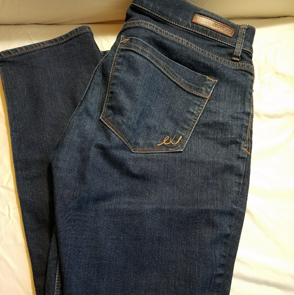 Express Jeans Skinny Mid Rise